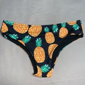 Super cute pineapple bikini bottoms